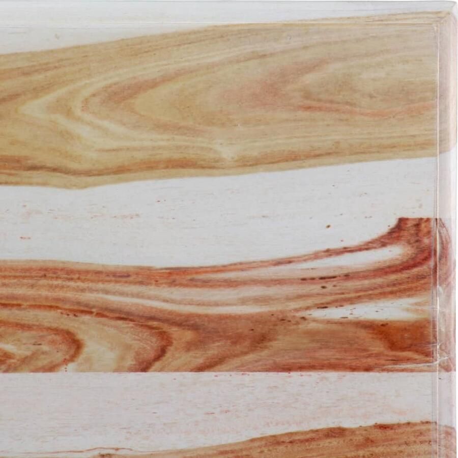 VidaXL Salontafel 110x60x35 cm Massief Sheeshamhout Salontafel Sheeshamhouten Meubels Houten Salontafels Bruine Salontafel Vintage Salontafel Livingroom Furniture Koffietafel - Foto 2