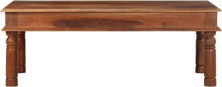 VidaXL Salontafel 110x60x40 cm Massief Acaciahout Salontafel Houten Tafel Acacia Hout Woonkamertafel Tv Tafeltje