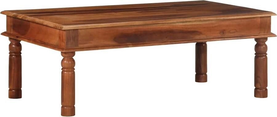 VidaXL Salontafel 110x60x40 cm massief acaciahout