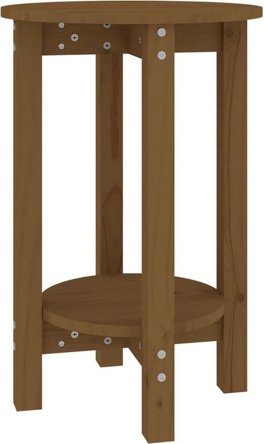 VidaXL Salontafel 40x60 cm massief grenenhout Salontafel Houten Salontafel Grenenhouten Salontafel Bruine Salontafel Kleine Salontafel Vintage Salontafel Industriële Salontafel