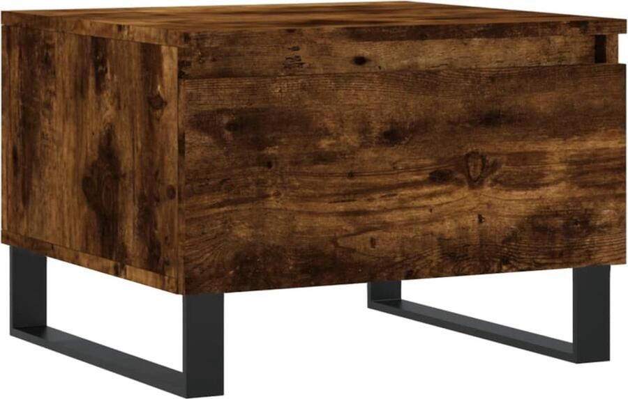 VidaXL -Salontafel-50x46x35-cm-bewerkt-hout-gerookt-eikenkleurig - Foto 8