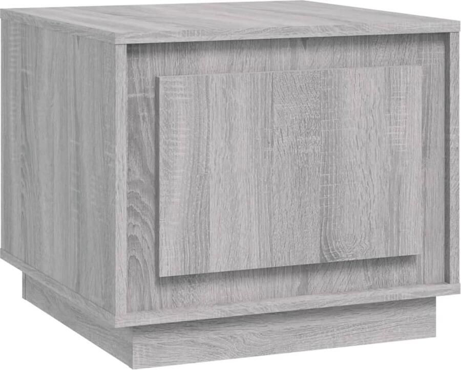 VidaXL -Salontafel-51x50x44-cm-bewerkt-hout-grijs-sonoma-eikenkleurig - Foto 2