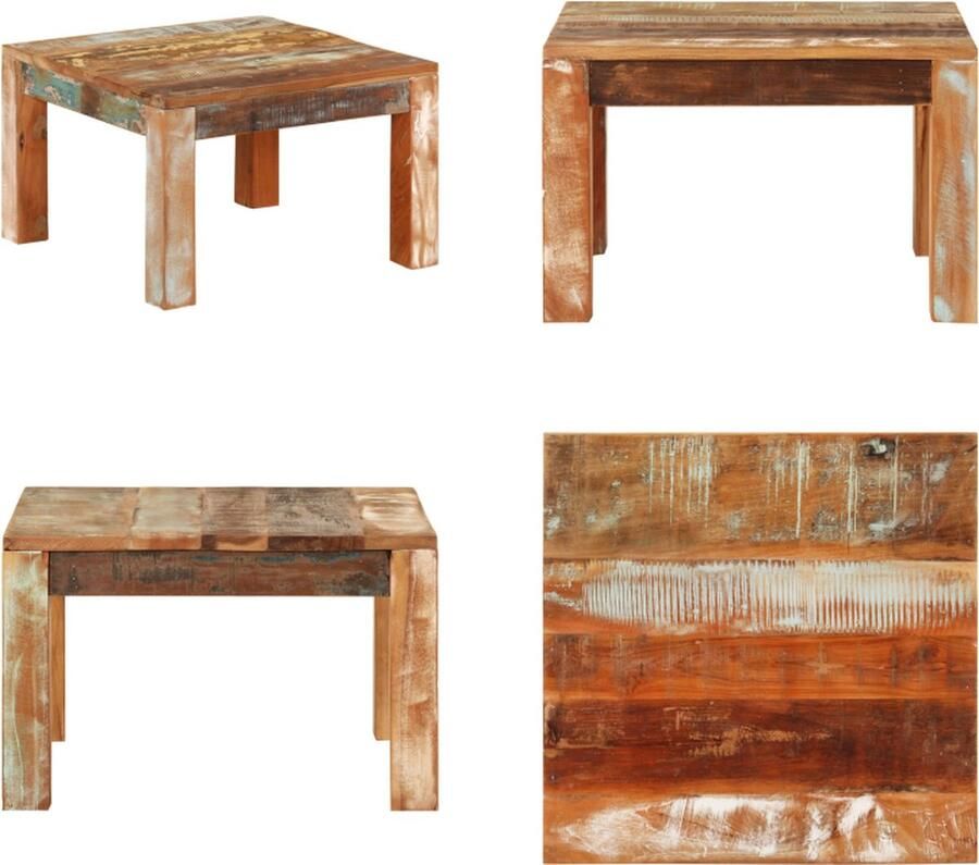 VidaXL -Salontafel-55x55x35-cm-massief-gerecycled-hout - Foto 3
