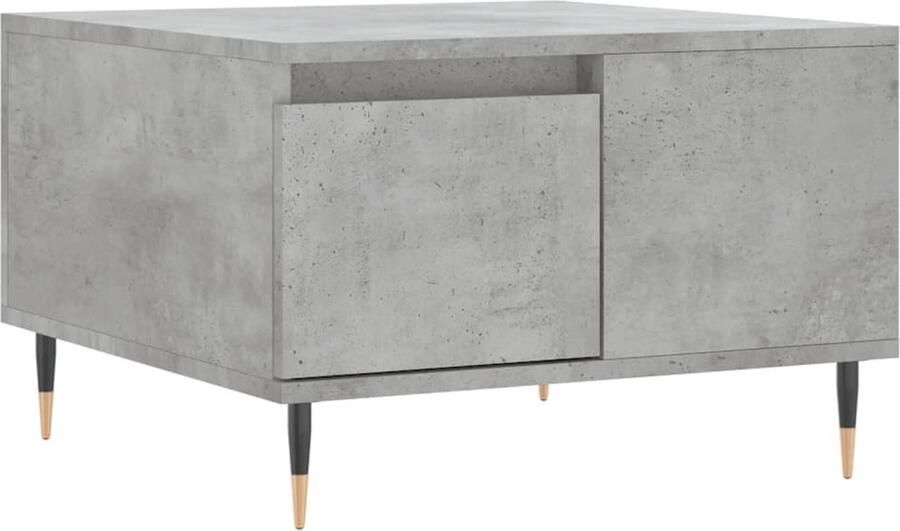 VidaXL Salontafel 55x55x36 5 cm betongrijs Salontafel Salontafels Tafel Bijzettafel