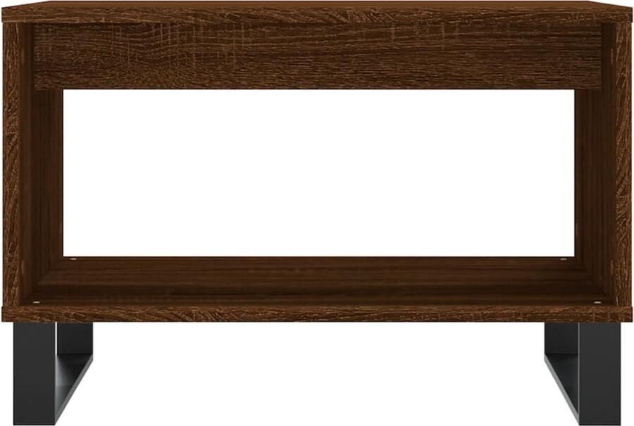 VidaXL -Salontafel-60x50x40-cm-bewerkt-hout-bruin-eikenkleur - Foto 8