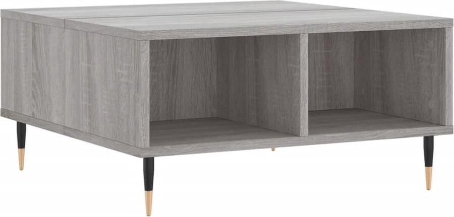VidaXL -Salontafel-60x60x30-cm-bewerkt-hout-grijs-sonoma-eikenkleurig - Foto 8