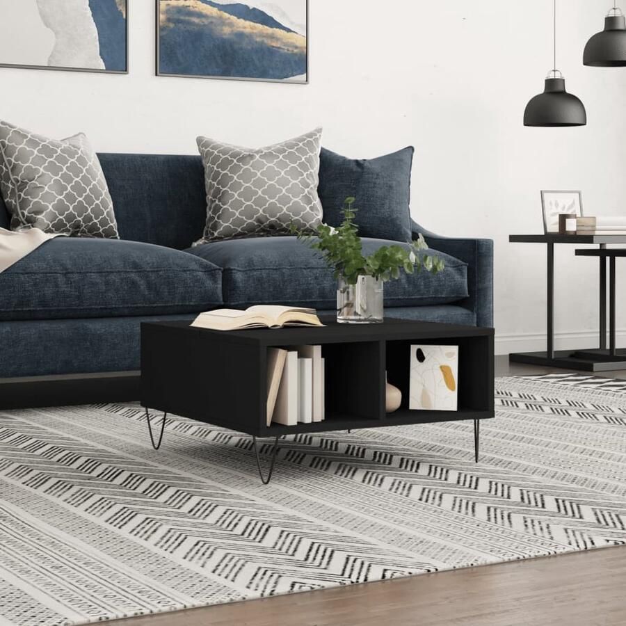 VidaXL -Salontafel-60x60x30-cm-bewerkt-hout-zwart