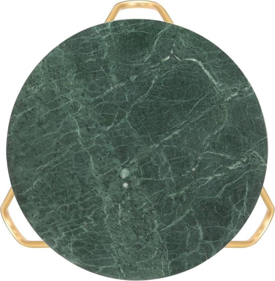 VidaXL -Salontafel-65x65x42-cm-echt-steen-met-marmeren-textuur-groen