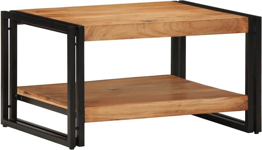 VidaXL Salontafel 70x50x38 cm massief acaciahout
