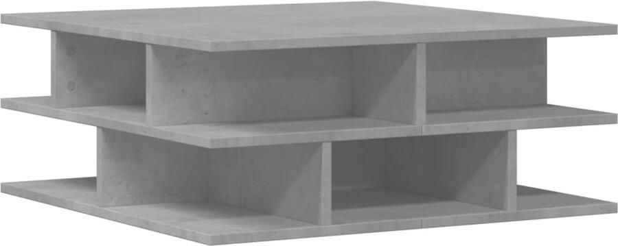 VidaXL -Salontafel-70x70x29-cm-bewerkt-hout-betongrijs