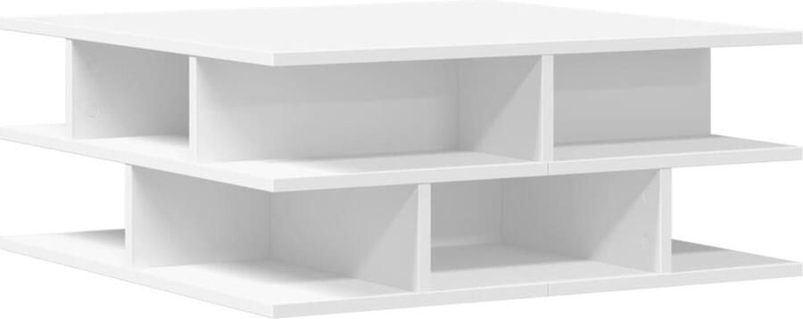 VidaXL -Salontafel-70x70x29-cm-bewerkt-hout-wit
