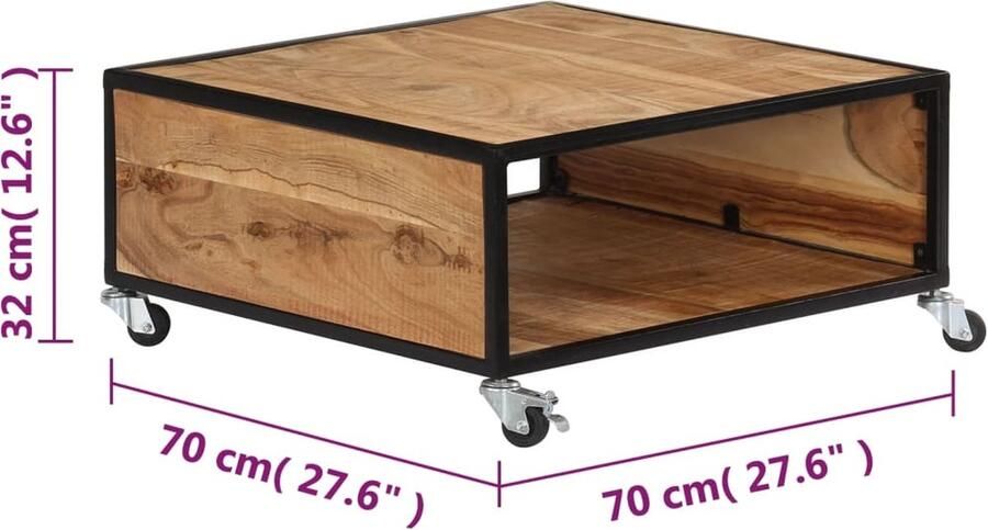 VidaXL -Salontafel-70x70x32-cm-massief-acaciahout