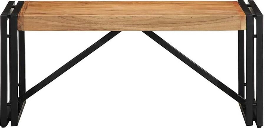 VidaXL Salontafel 80x40x35 cm massief acaciahout - Foto 2