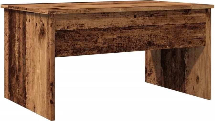 VidaXL Salontafel Lift Top Oud Hout 80x50 5x41 5cm Salontafel Houten Salontafel Multifunctionele Salontafel Lift Top Tafel Opbergtafel Kleine Salontafel Modern Meubilair Woonkamerdecoratie Livingroom Furniture