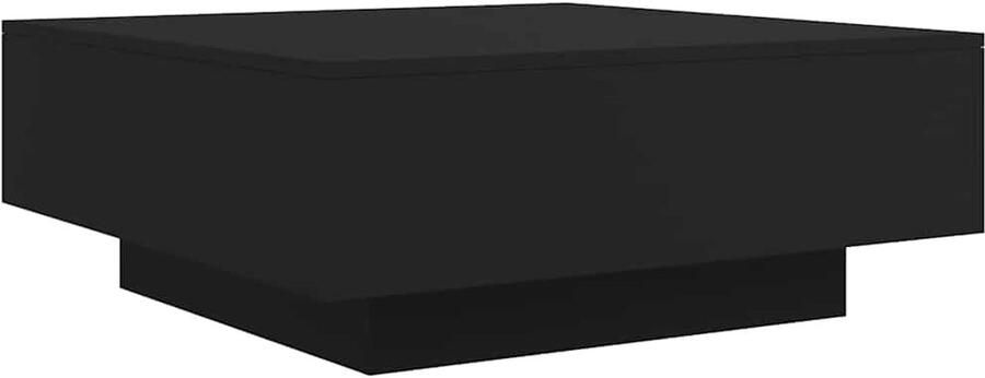 VidaXL -Salontafel-80x80x31-cm-spaanplaat-zwart - Foto 2