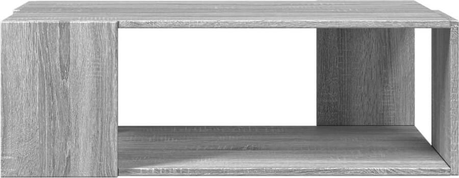 VidaXL Salontafel 89 5x48x30 cm bewerkt hout grijs sonoma eikenkleurig - Foto 2