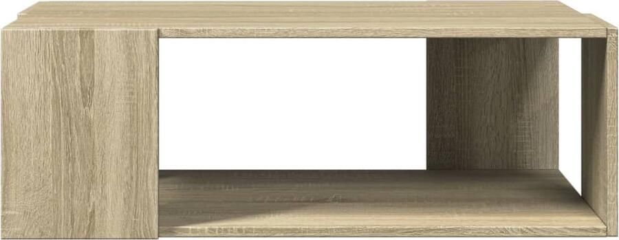 VidaXL Salontafel 89 5x48x30 cm bewerkt hout sonoma eikenkleurig - Foto 3