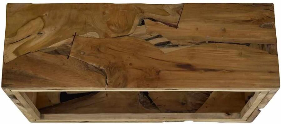 VidaXL -Salontafel-90x50x30-cm-echt-teakhout-bruin - Foto 3