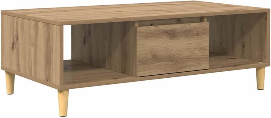 VidaXL artisanaal eikenkleurig 103 5 x 60 x 35 cm Bewerkt hout
