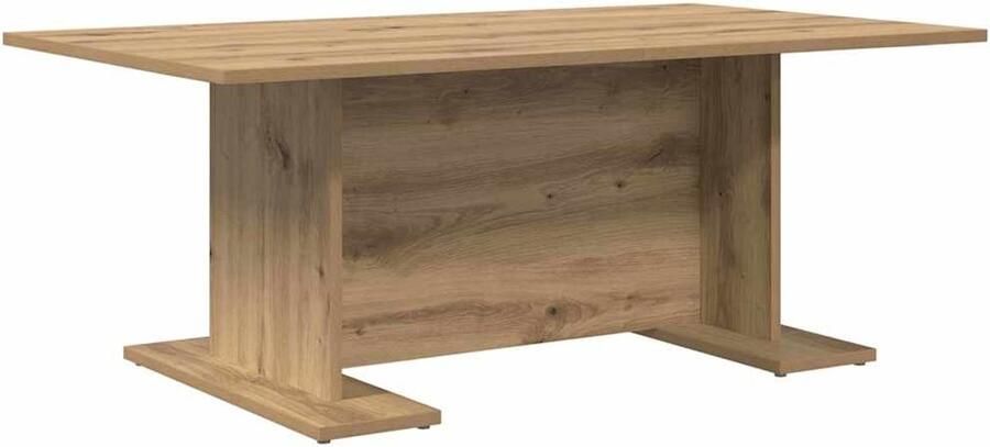 VidaXL Salontafel Anders artisanaal eikenkleurig 103.5 x 60 x 40 cm