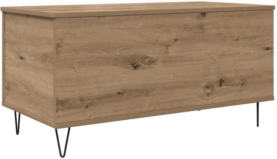 VidaXL Salontafel artisanaal eikenkleurig 90 x 44 5 x 45 cm