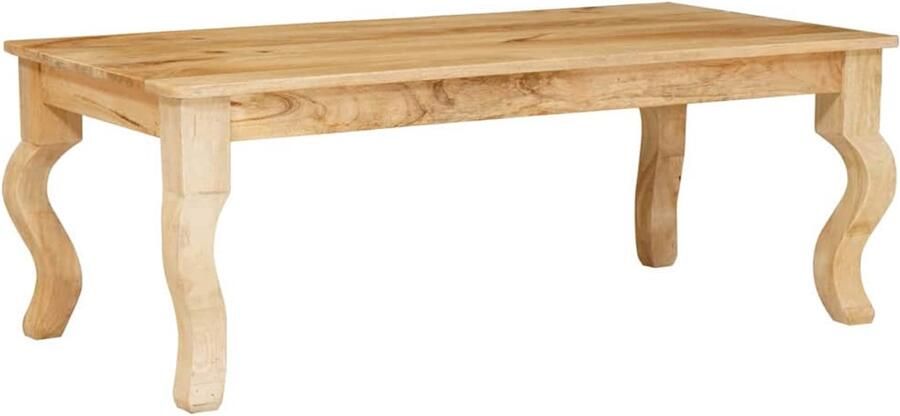 VidaXL Salontafel Bruin 100 x 55 x 40 cm massief mangohout
