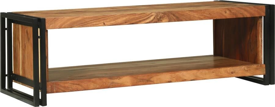 VidaXL Salontafel Bruin 120 x 50 x 38 cm Massief acaciahout