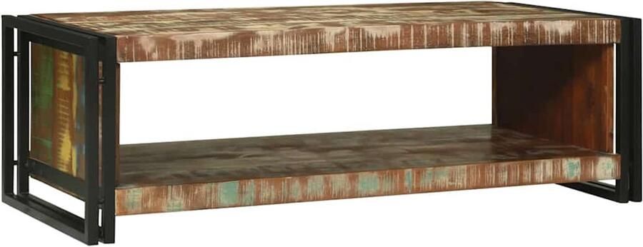 VidaXL Salontafel Bruin 120 x 50 x 38 cm massief gerecycled hout