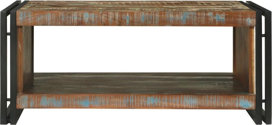 VidaXL Salontafel Bruin 90 x 50 x 38 cm massief gerecycled hout