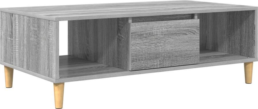 VidaXL met opslag met de deur Grijs sonoma 103 5 x 60 x 35 cm Bewerkt hout