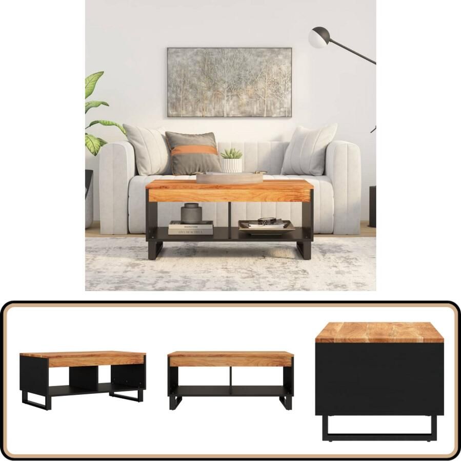 VidaXL -Salontafel-90x50x40-cm-massief-acaciahout