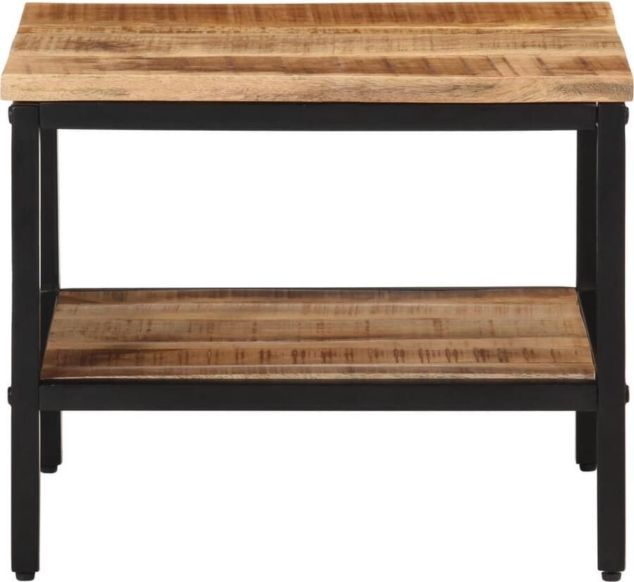 VidaXL Salontafel Massief Mangohout 45x45x35 cm Salontafel Salontafels Bijzettafel Banktafel