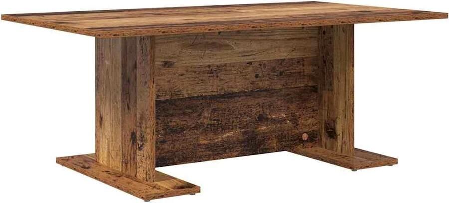 VidaXL Salontafel Anders Oud hout 103.5 x 60 x 40 cm Bewerkt hout