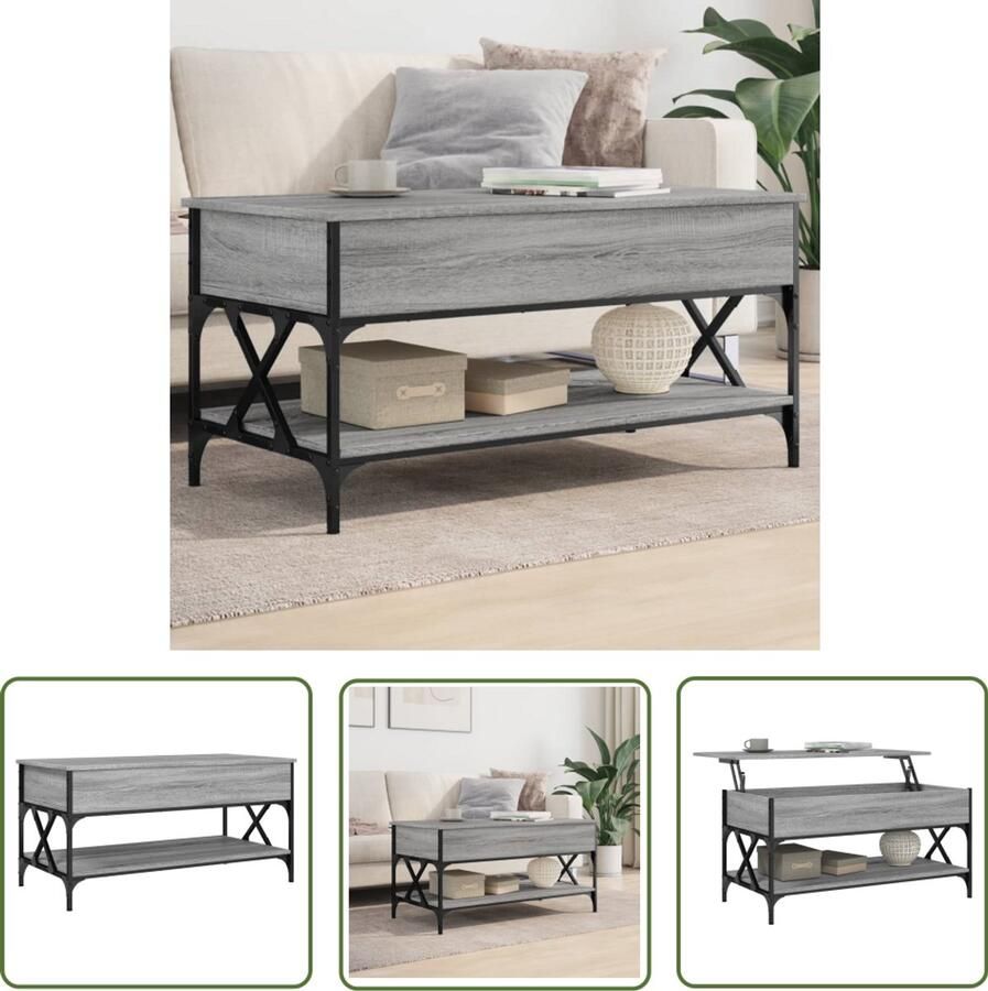 VidaXL Salontafel Salontafels Bijzettafel Banktafel