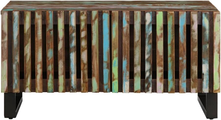 VidaXL Salontafel 80x51x40 cm massief acaciahout Salontafel Salontafels Bijzettafel Banktafel