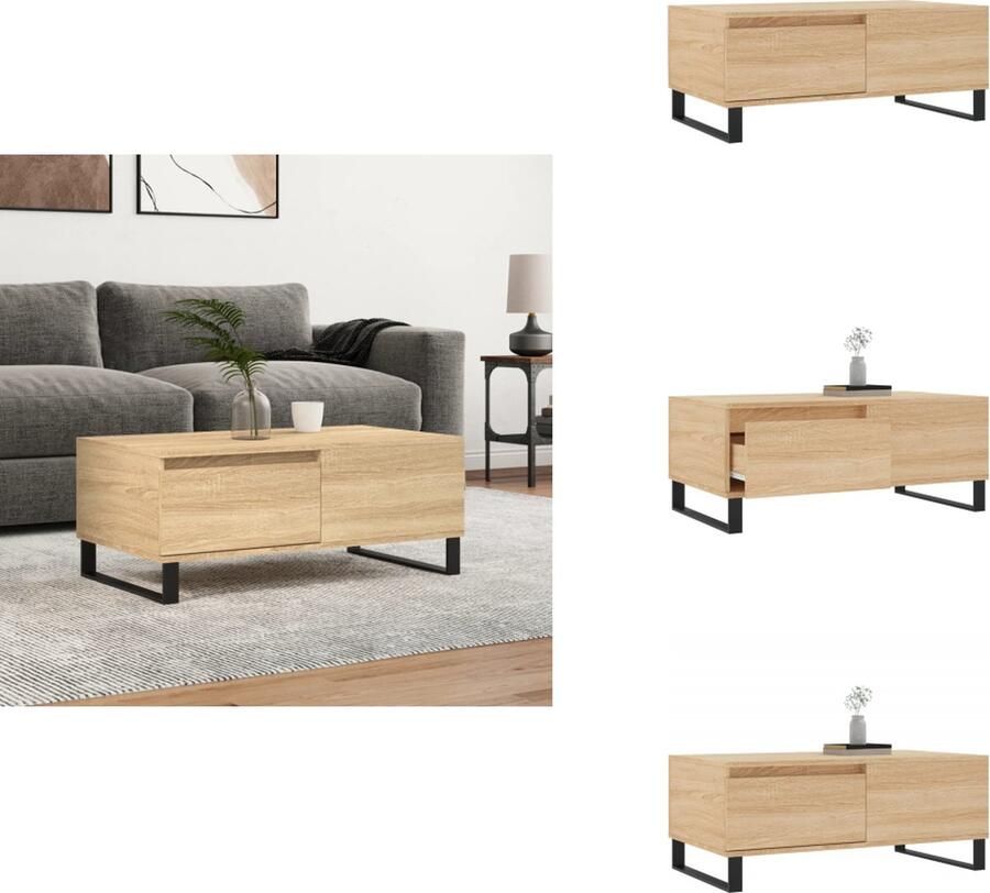 VidaXL Salontafel Salontafels Tafel Bijzettafel