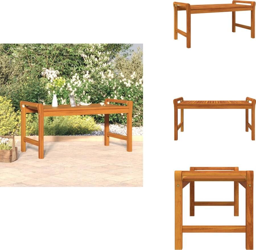 VidaXL Salontafel Salontafels Tafel Bijzettafel Salontafel 100x50x50 cm massief acaciahout