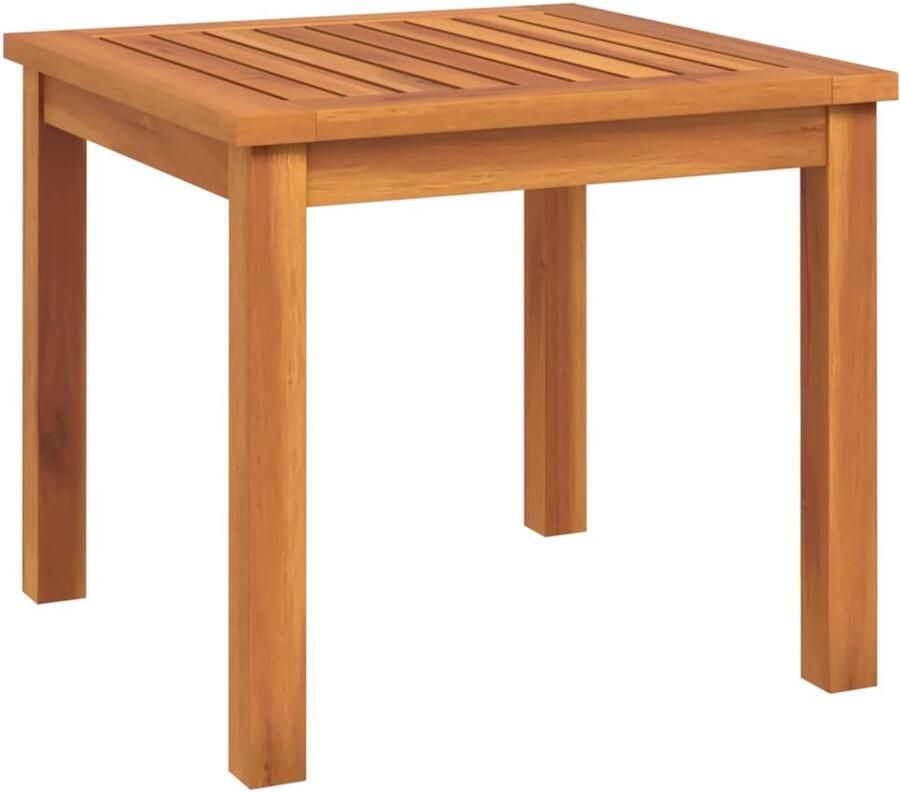 VidaXL Salontafel 40x40x36 cm massief acaciahout Salontafel Houten Tafel Acacia Tafels Buitentafel Tuinset Lounge Set Terrastafel Salontafel Salontafels Tuin Salontafel Buiten