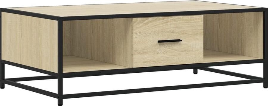 VidaXL Salontafel Sonoma Eiken 100x57x35 cm Salontafel Salontafels Bijzettafel Banktafel
