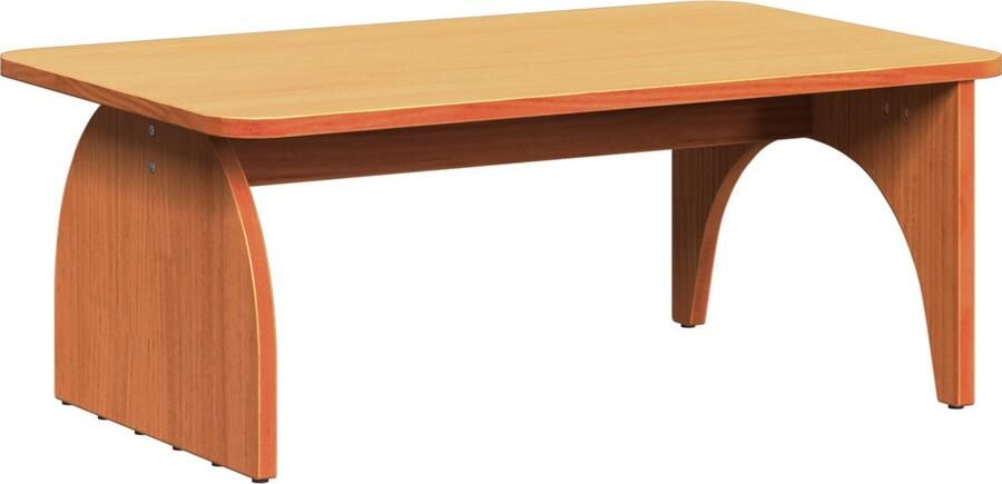 VidaXL Salontafel Wasbruin 80 x 50 x 31 cm Massief grenenhout