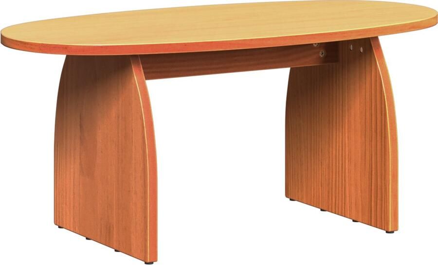 VidaXL Salontafel Wasbruin 80 x 40 x 35 cm Massief grenenhout