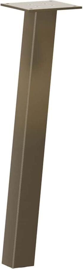 VidaXL Salontafelpoten 30 cm Staal 4 stuks Salontafelpoten Salontafels Metalen Poten Industriele Design Modern Tafellaar