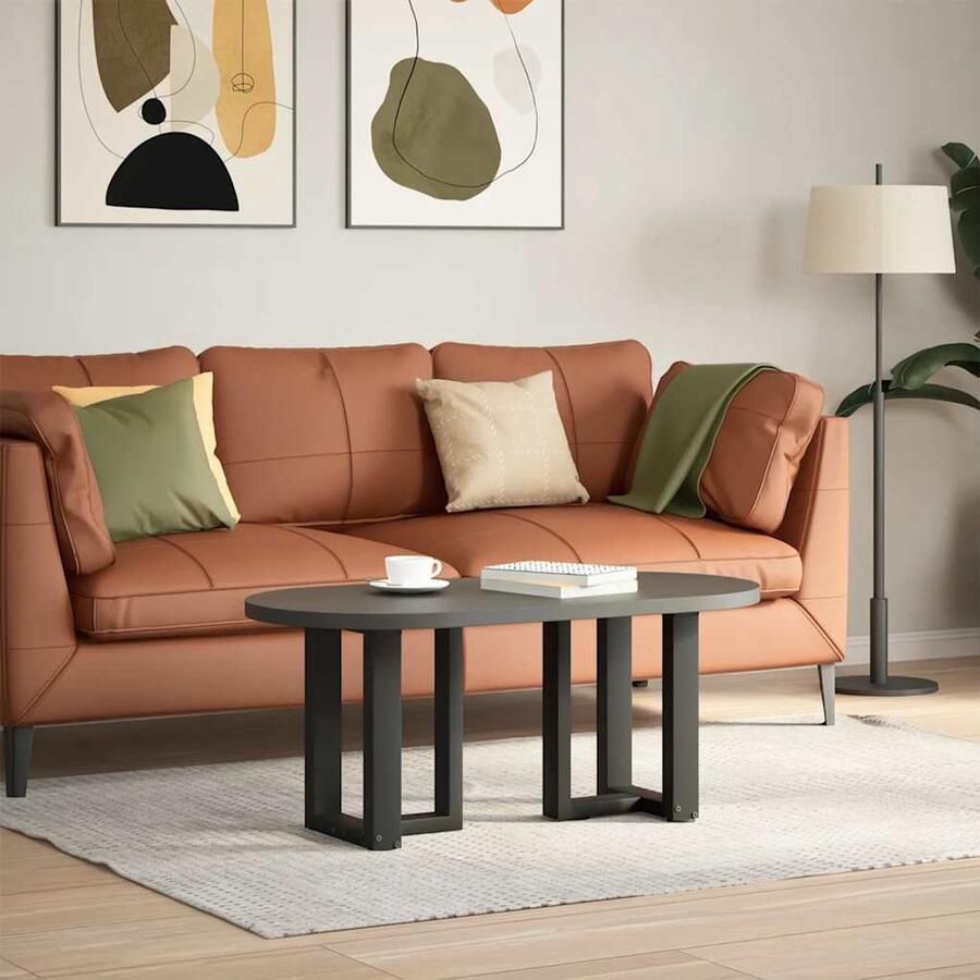 The Living Store Salontafelpoten 2 st T-vormig 70x25x(42-43) cm staal zwart Salontafel Potten Metalen Tafelpoten T-vormige Tafelpoten Salontafel Onderstel Tafelvoet - Foto 2