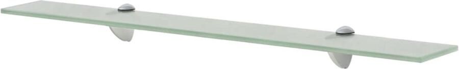 VidaXL Schappen zwevend 2 st 70x20 cm 8 mm glas Zwevende Plank Zwevende Planken Wandplank Wandplanken