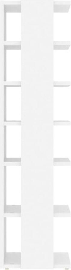VidaXL -Schoenenkast-27 5x27x102-cm-bewerkt-hout-wit - Foto 2