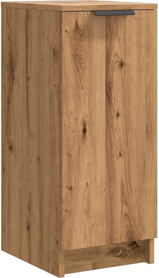 VidaXL Schoenenkast 29 5x35x70 cm bewerkt hout artisanaal eikenkleur - Foto 2