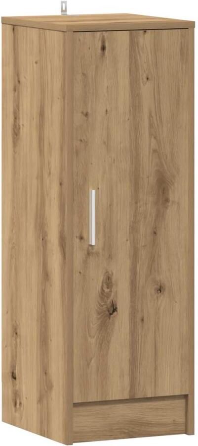 VidaXL Schoenenkast 32x35x92 cm bewerkt hout oud houtkleurig