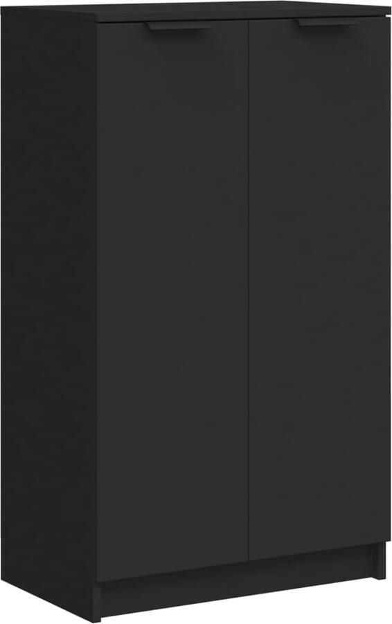 VidaXL -Schoenenkast-59x35x100-cm-bewerkt-hout-zwart