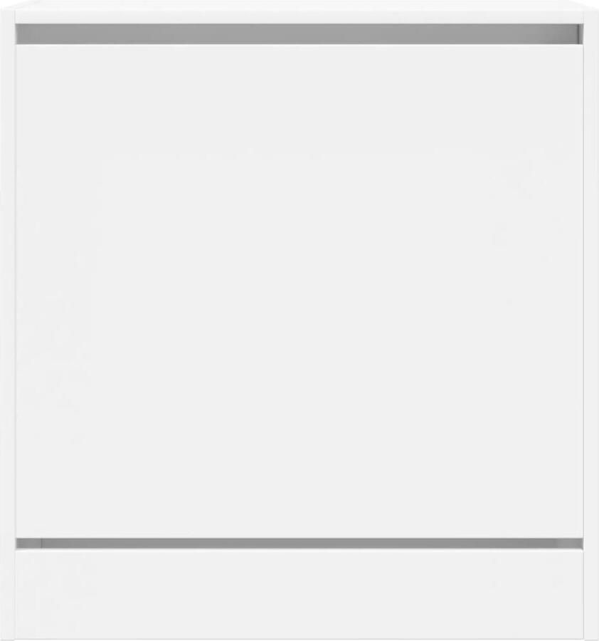 VidaXL Schoenenkast 60x34x63 5 cm bewerkt hout wit - Foto 2