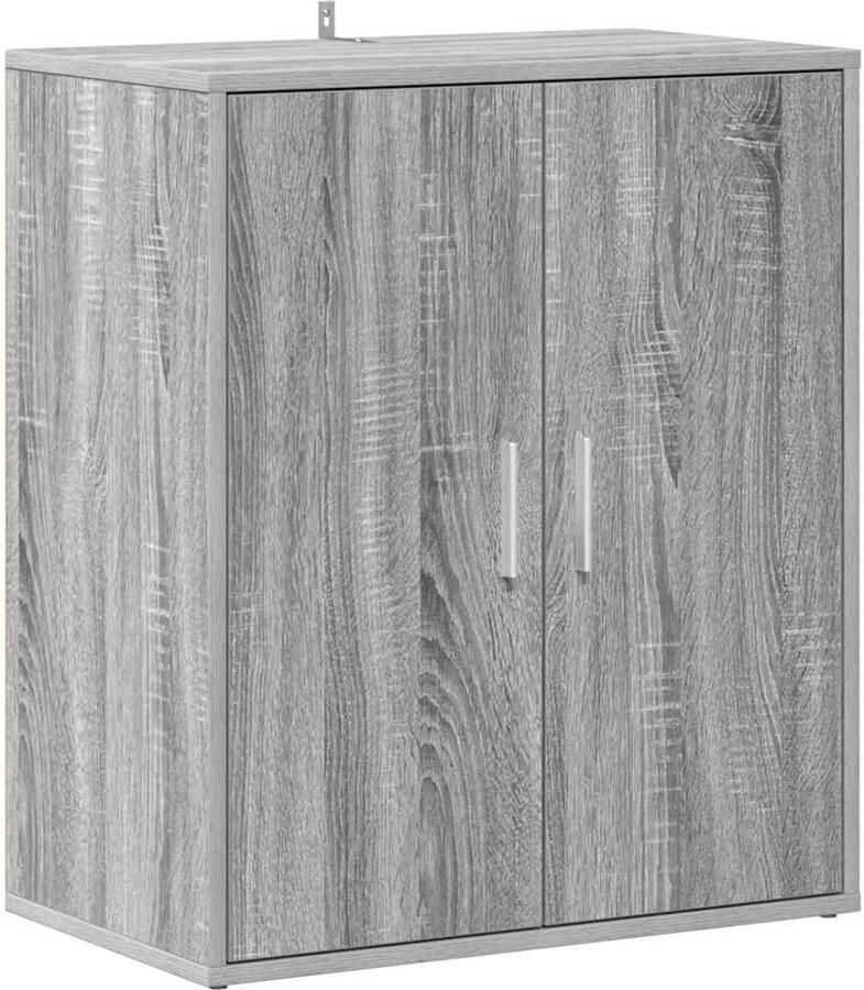 VidaXL -Schoenenkast-60x35x70-cm-bewerkt-hout-grijs-sonoma-eikenkleurig - Foto 6